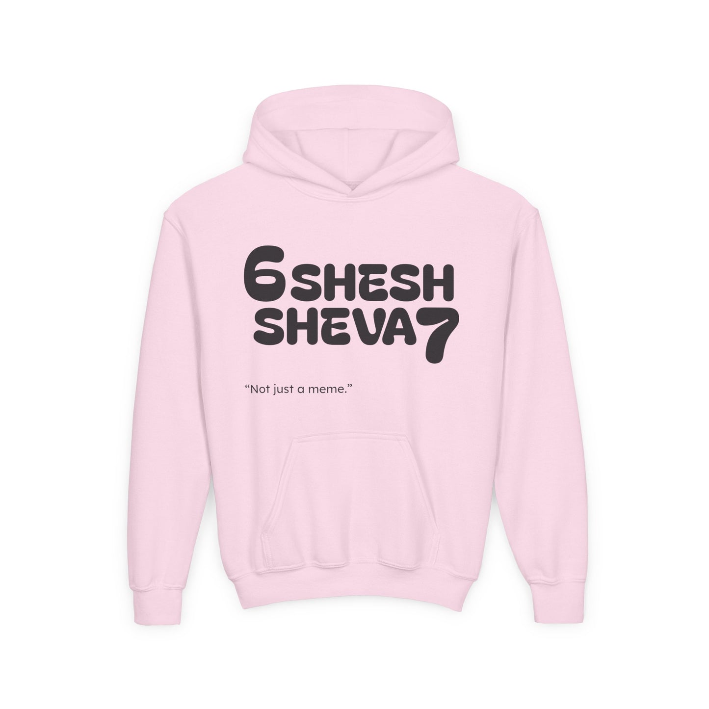SHESH SHEVA Kids Hoodie – “Not Just a Meme”