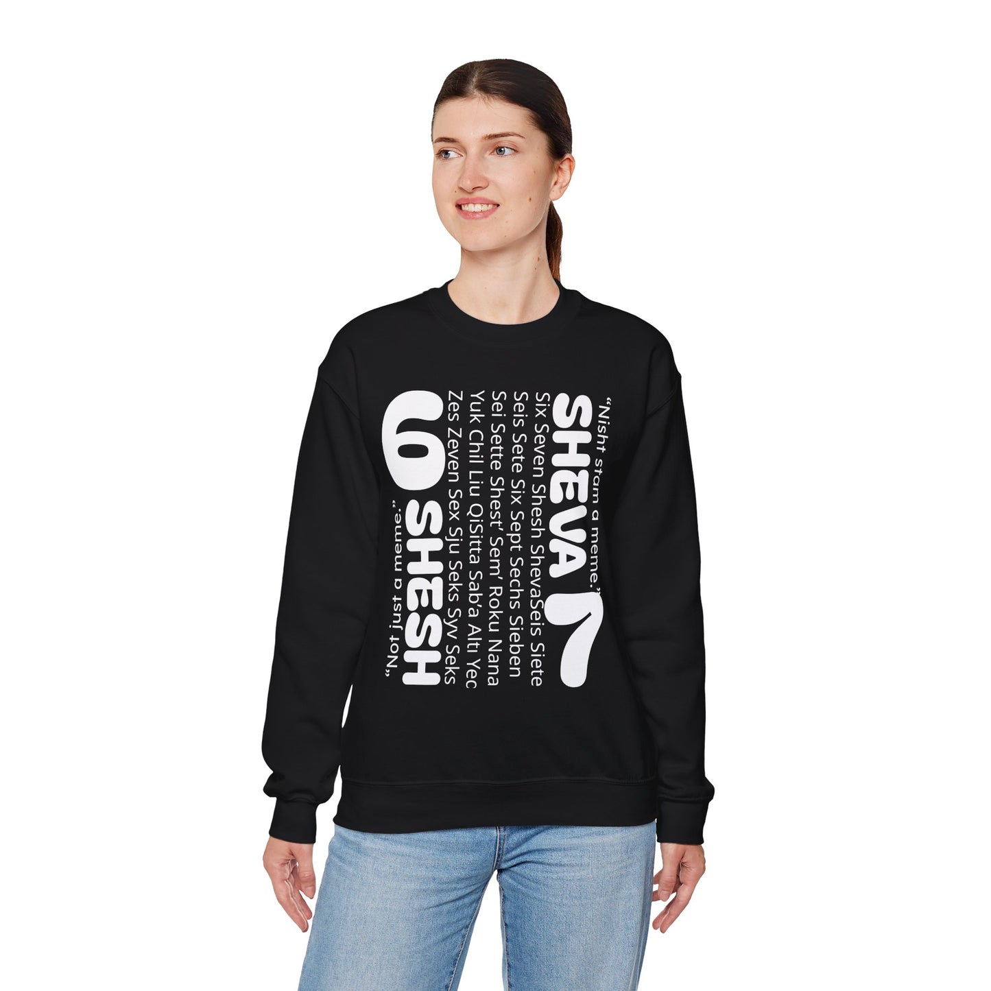 SHESH SHEVA “Global Vibe” Hoodie – The Six Seven Languages Drop