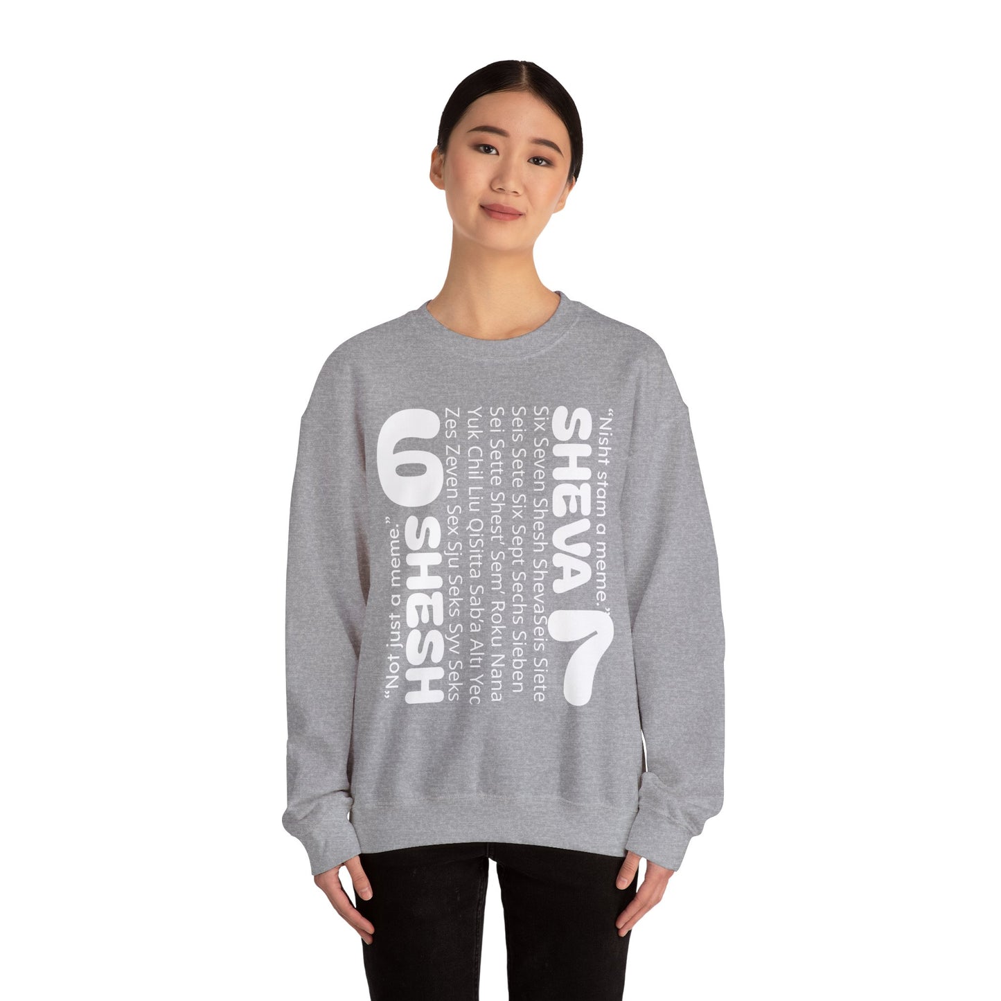 SHESH SHEVA “Global Vibe” Hoodie – The Six Seven Languages Drop