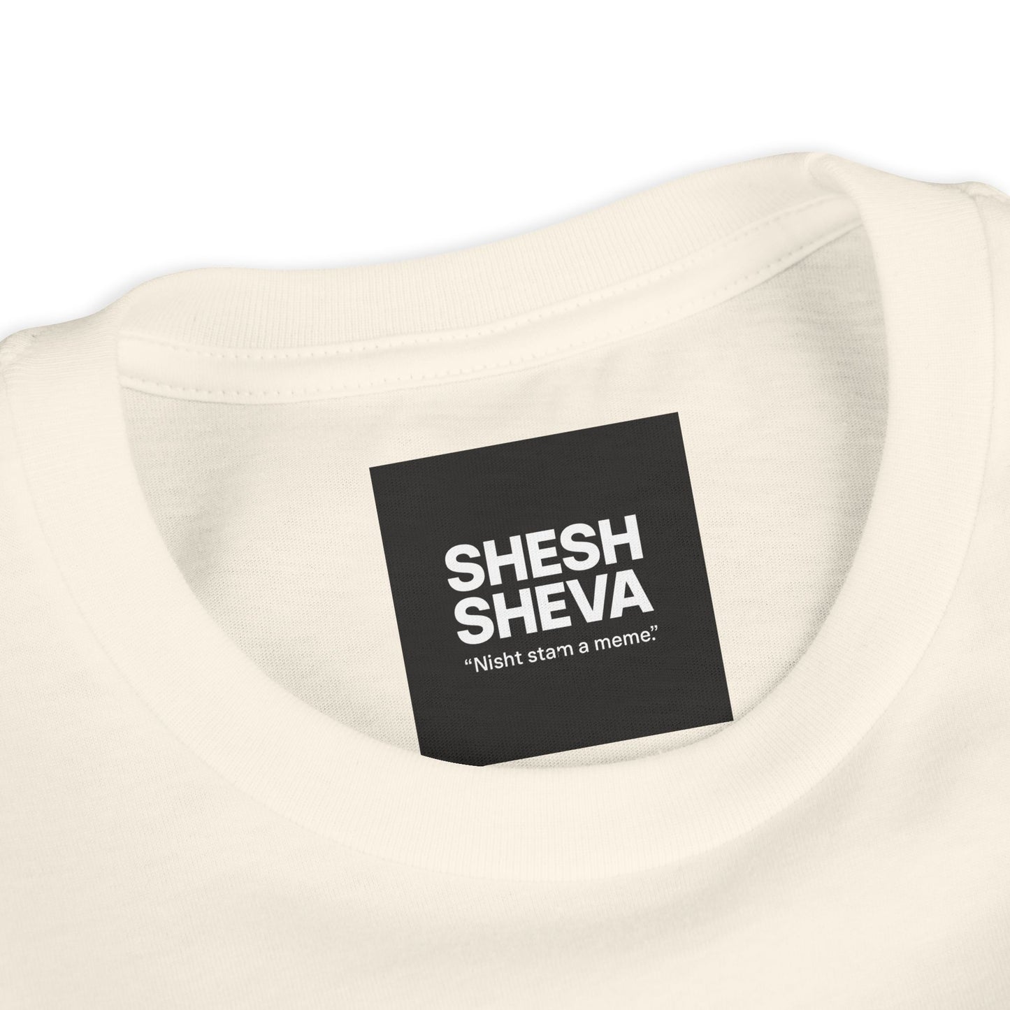 A - Shesh-Sheva™ Kids & Youth Tee | Bold Arabic “ستة سبعة” Minimalist Kids Shirt Streetwear Energy