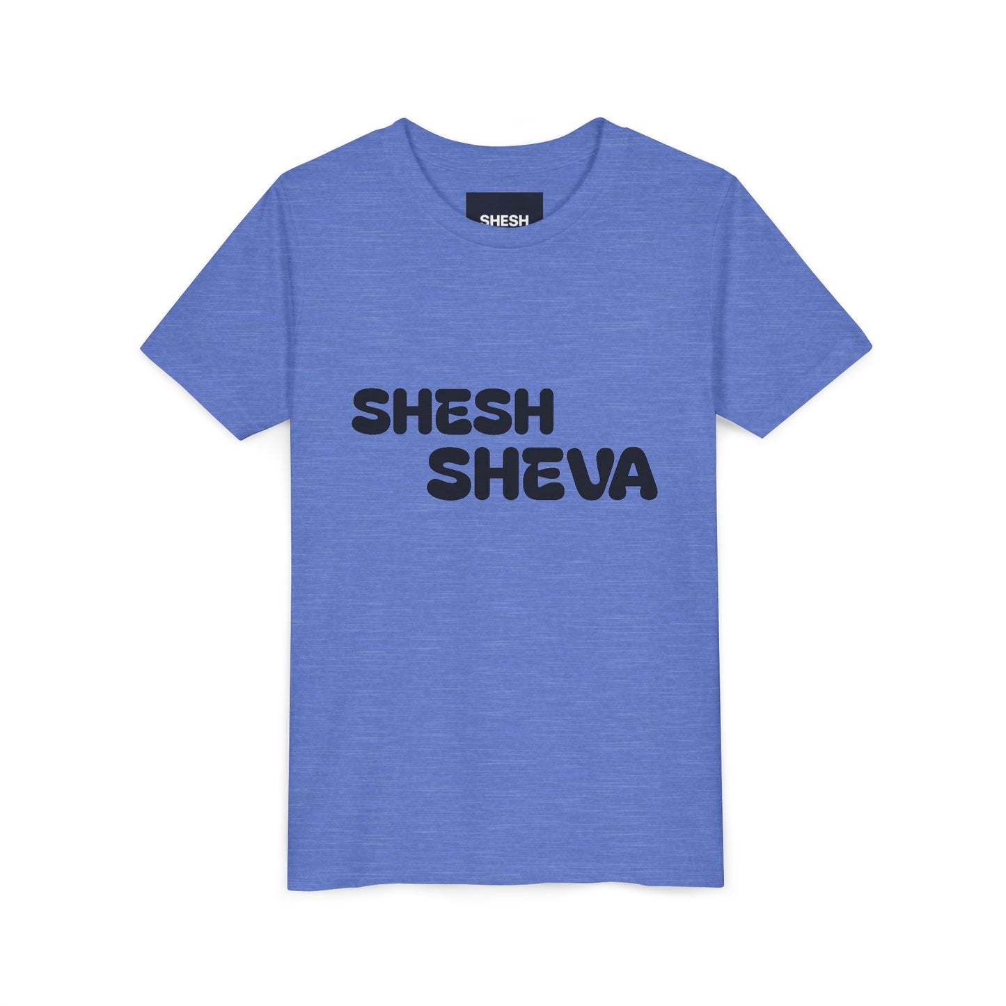 A - Shesh-Sheva™ Kids & Youth Tee | Bold English-Hebrew Streetwear Energy