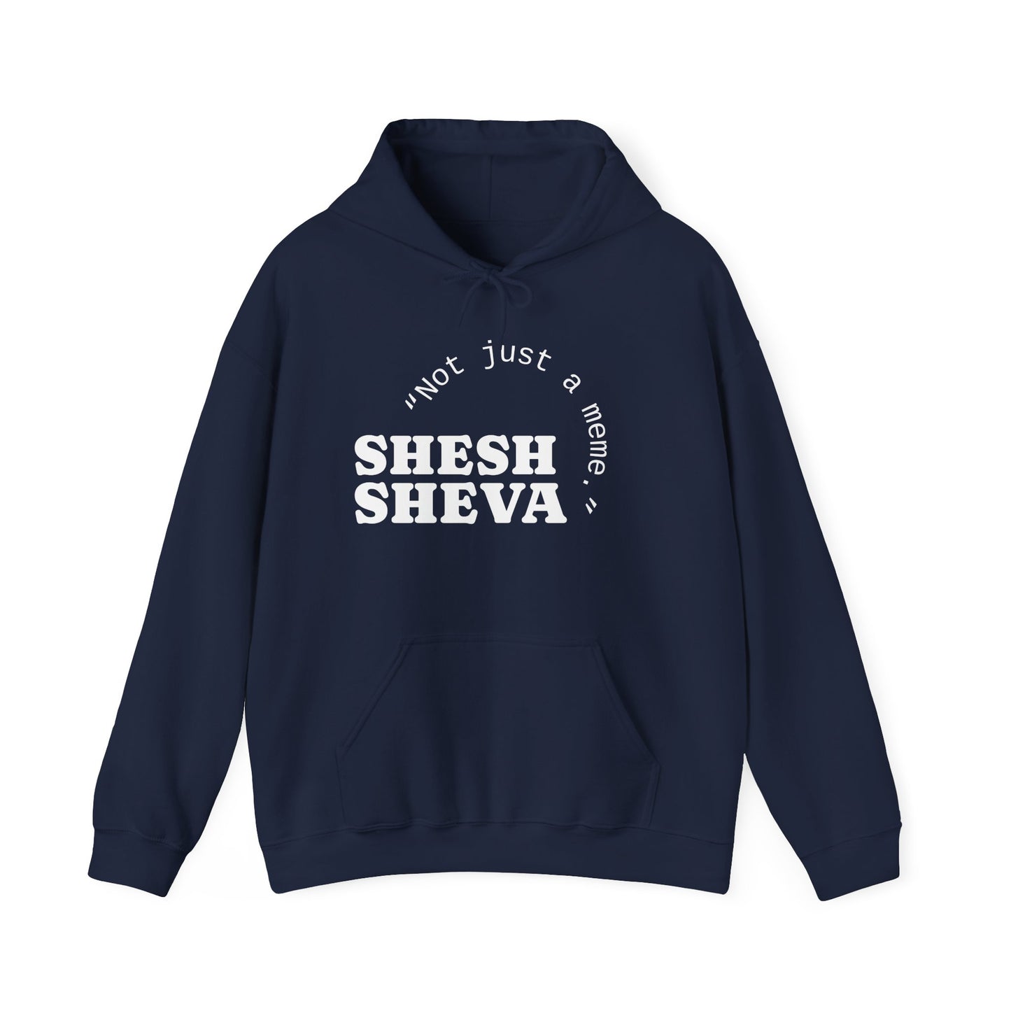 Shesh Sheva Hoodie - "Not Just a Meme" Graphic Sweatshirt