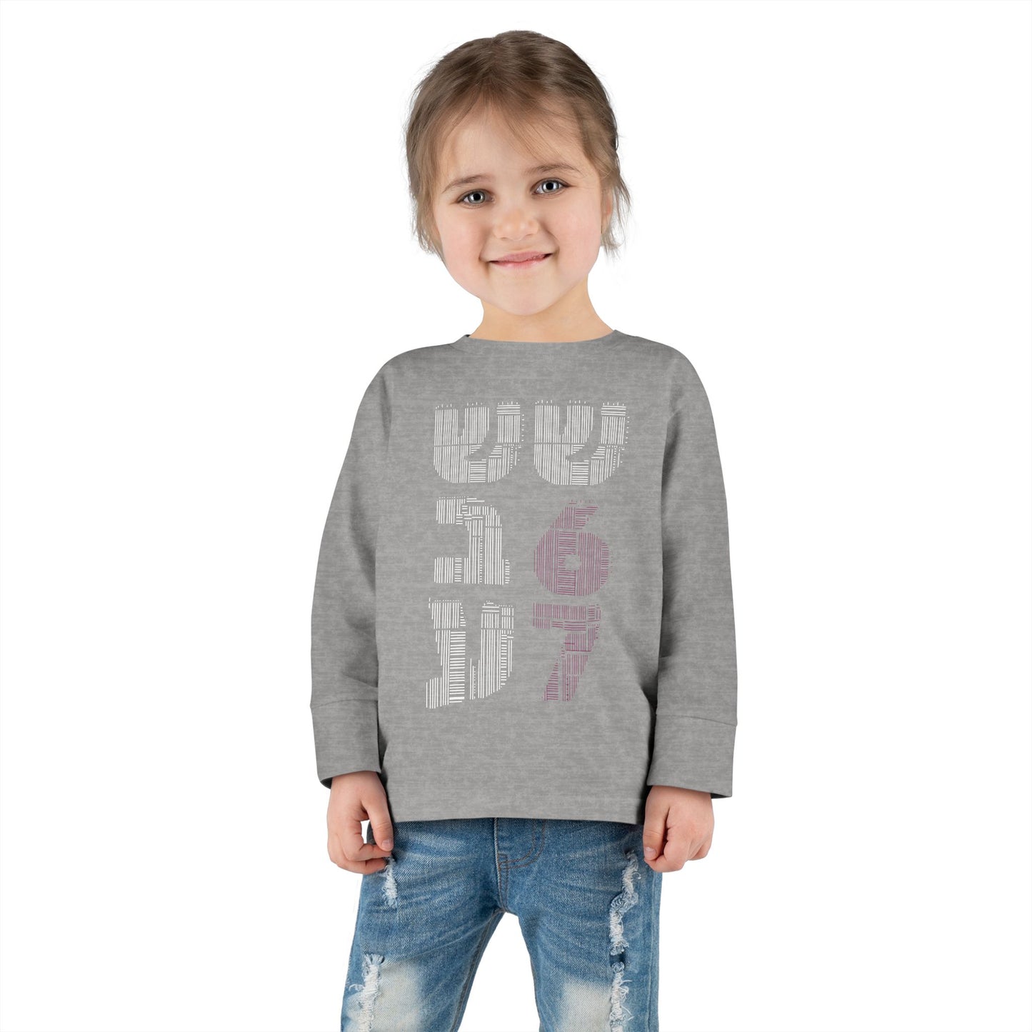 A - Toddler Long Sleeve Tee - 67 Street Vibes | SHESH-SHEVA