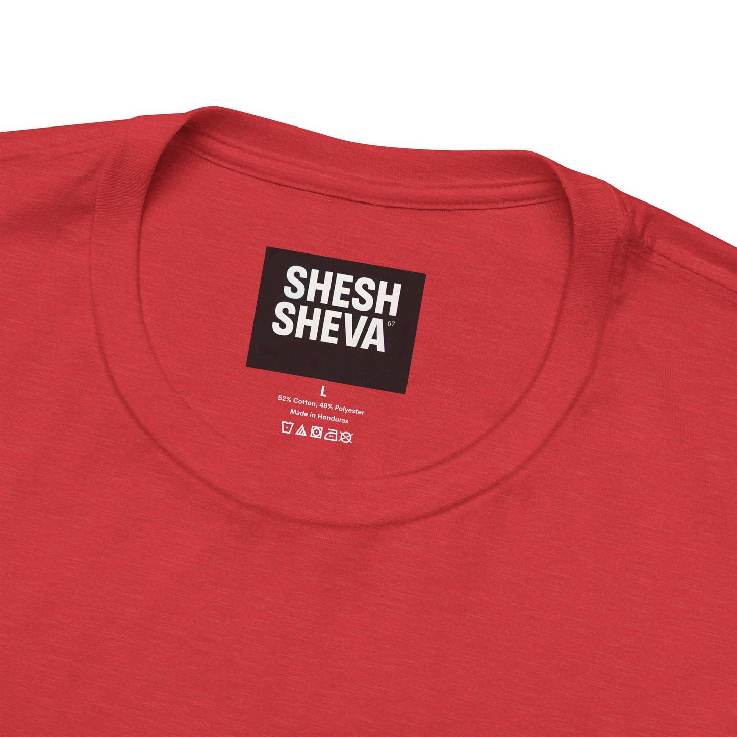 √4889 Rounded Graphic Tee — Shesh‑Sheva® Minimal Streetwear