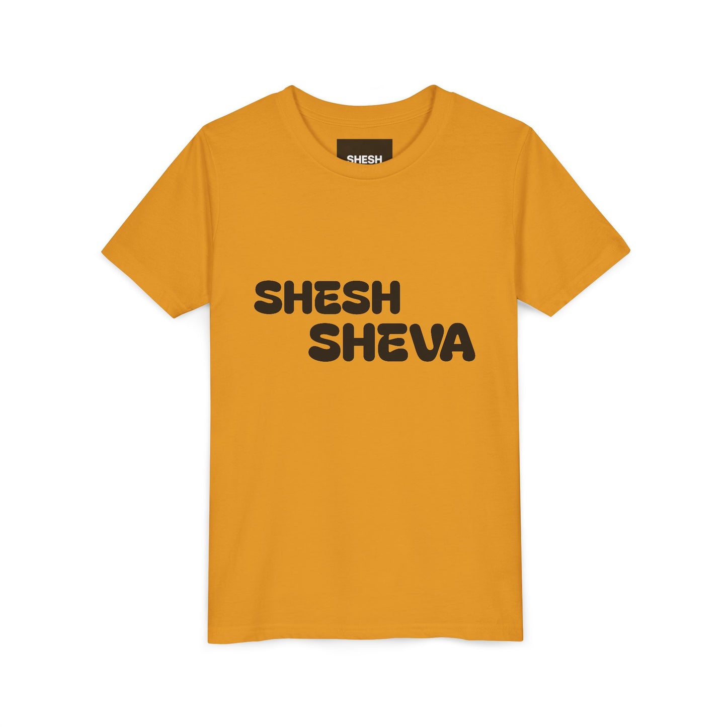 A - Shesh-Sheva™ Kids & Youth Tee | Bold English-Hebrew Streetwear Energy