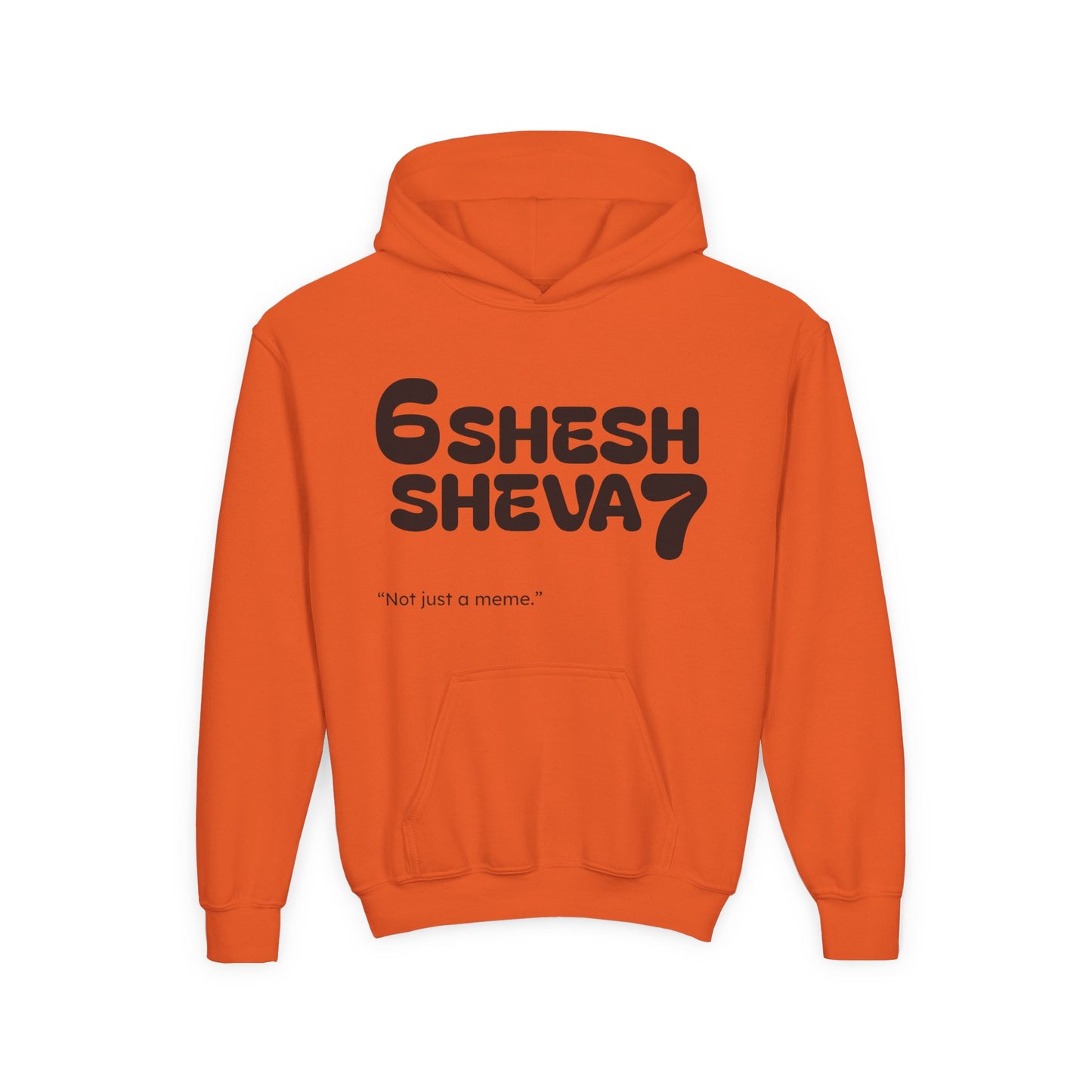 SHESH SHEVA Kids Hoodie – “Not Just a Meme”