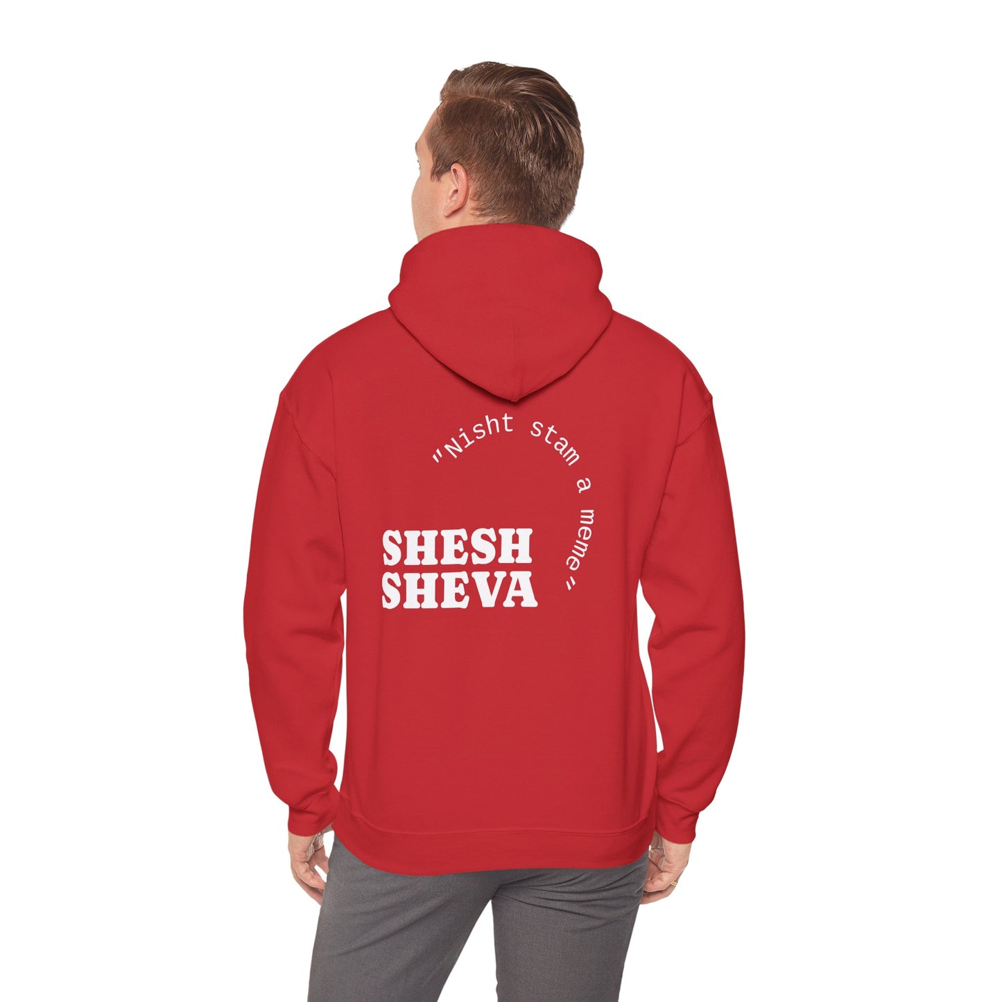 Shesh Sheva Hoodie - "Not Just a Meme" Graphic Sweatshirt