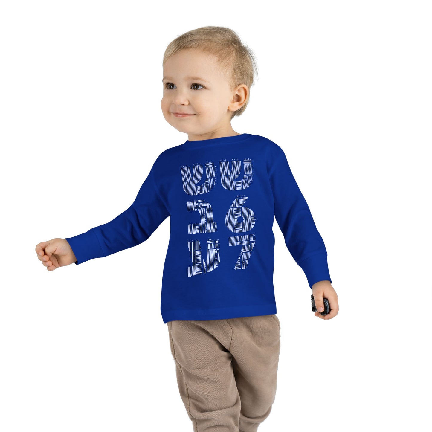 A - Toddler Long Sleeve Tee - 67 Street Vibes | SHESH-SHEVA