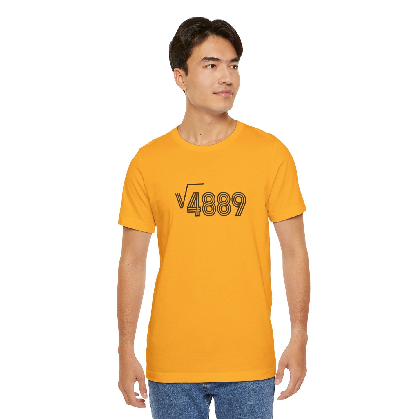 √4889 Rounded Graphic Tee — Shesh‑Sheva® Minimal Streetwear