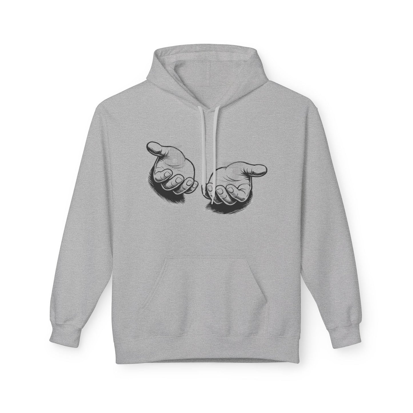 67 Hands Sketch Hoodie - Streetwear Graphic Hoodie