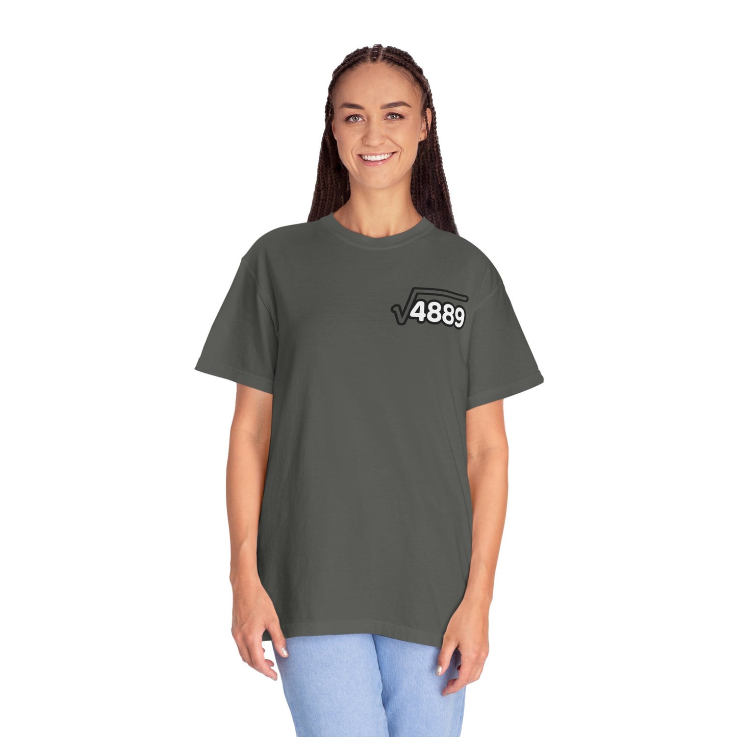 C - Streetwear Outline Tee — √4889 Double-Outline Graphic T-Shirt shesh sheve style