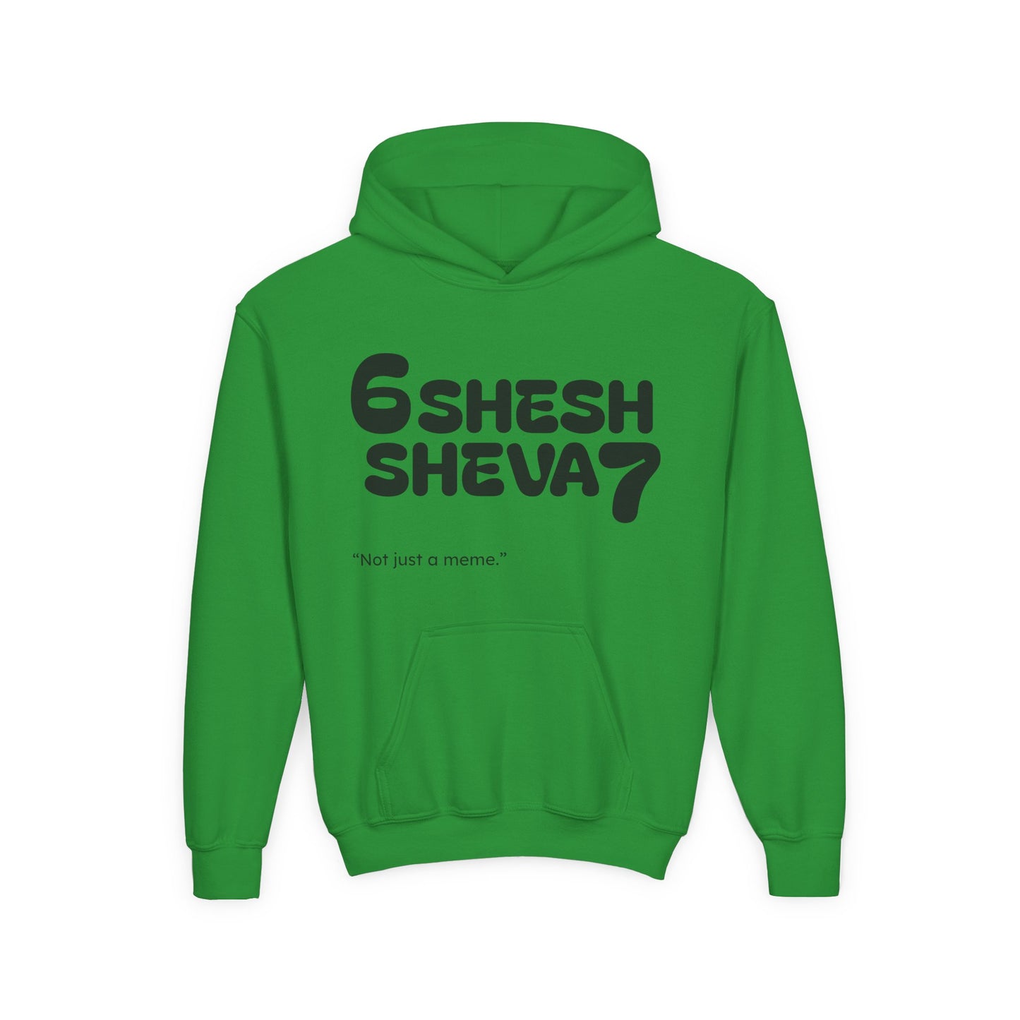 SHESH SHEVA Kids Hoodie – “Not Just a Meme”