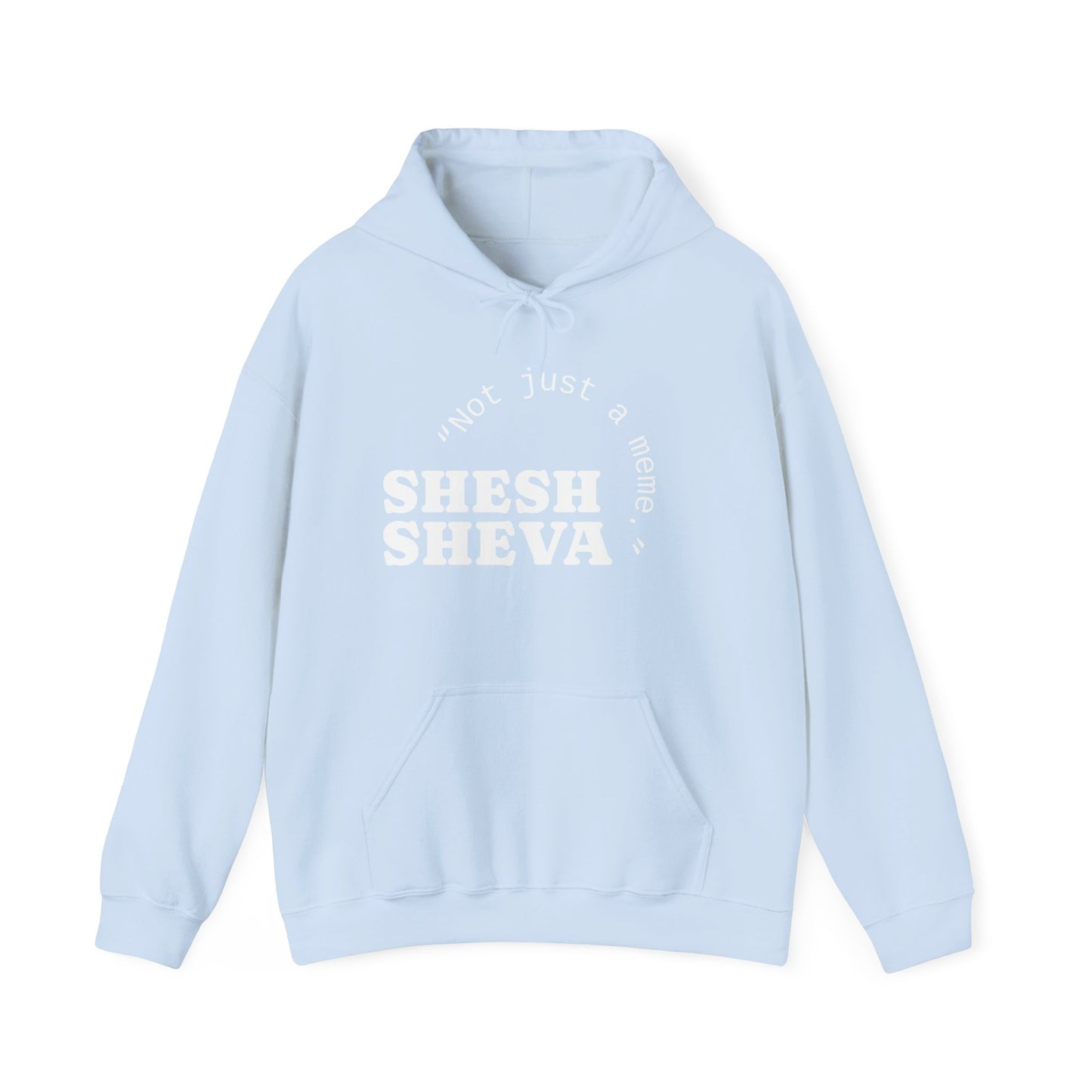 Shesh Sheva Hoodie - "Not Just a Meme" Graphic Sweatshirt