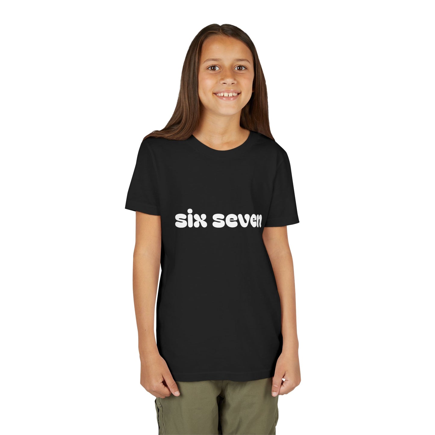 A - SIX SEVEN Kids Tee | Bold Streetwear Energy for Little Legends