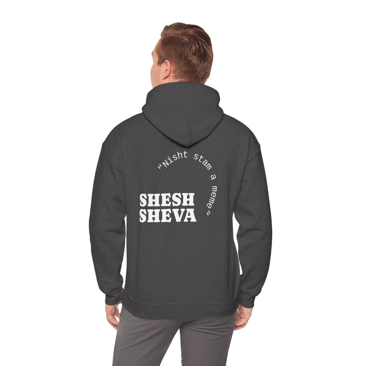 Shesh Sheva Hoodie - "Not Just a Meme" Graphic Sweatshirt