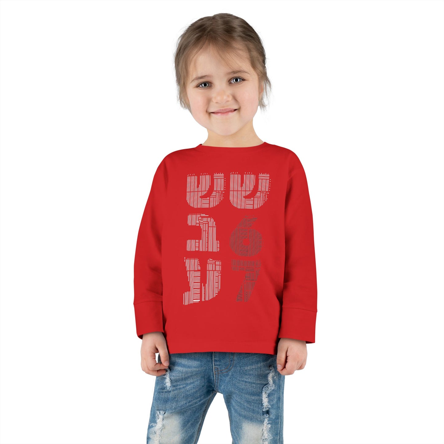 A - Toddler Long Sleeve Tee - 67 Street Vibes | SHESH-SHEVA