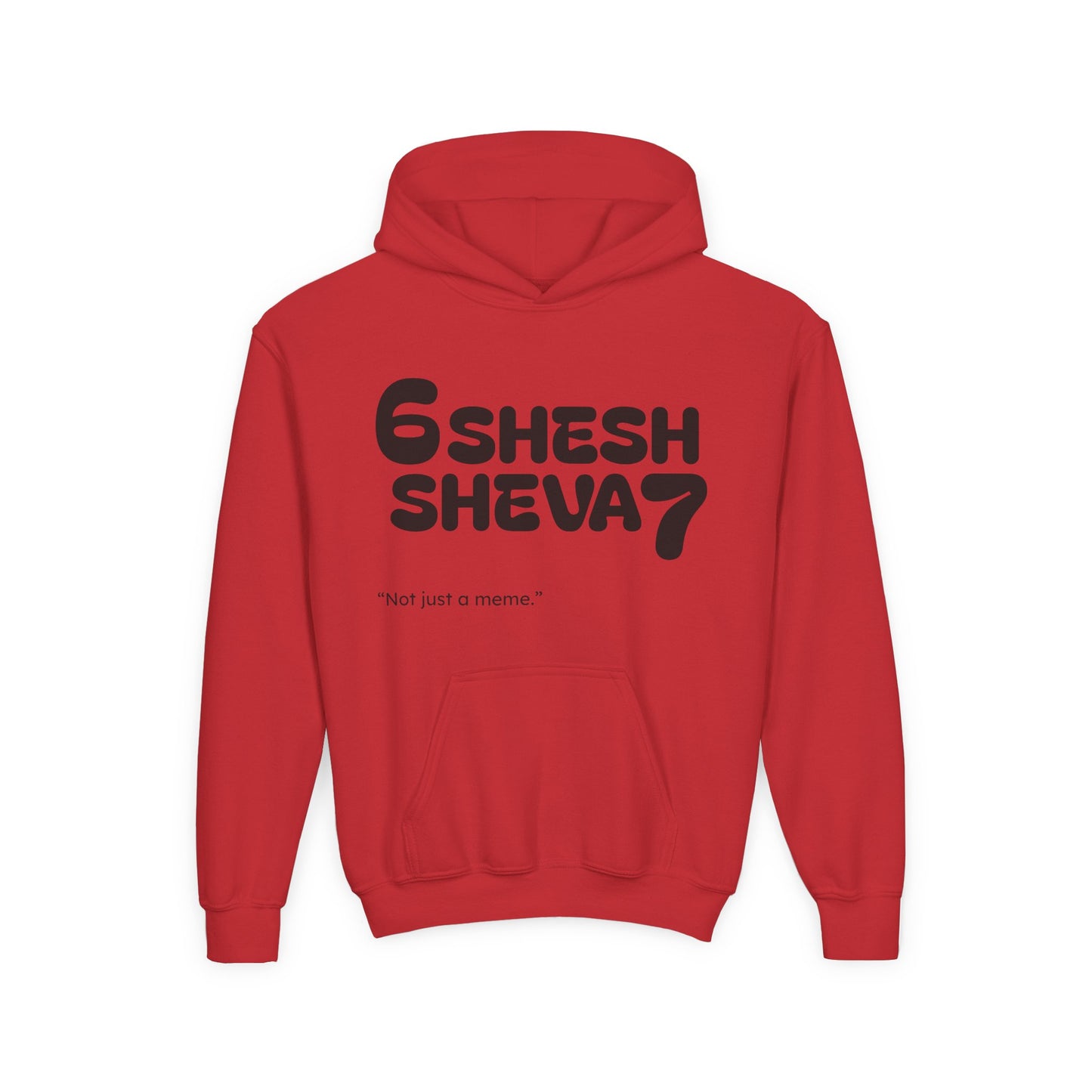 SHESH SHEVA Kids Hoodie – “Not Just a Meme”