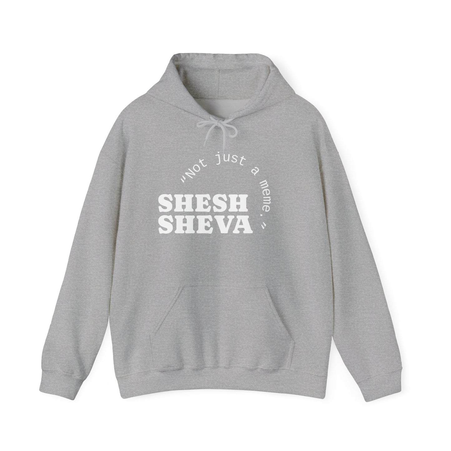 Shesh Sheva Hoodie - "Not Just a Meme" Graphic Sweatshirt