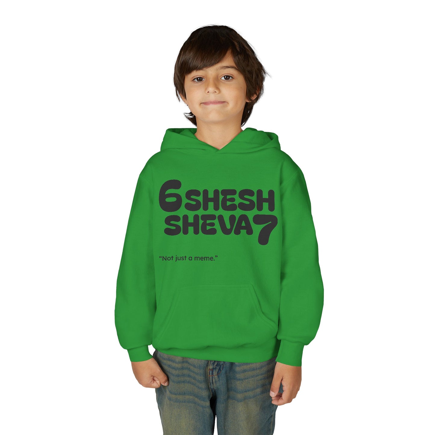 SHESH SHEVA Kids Hoodie – “Not Just a Meme”