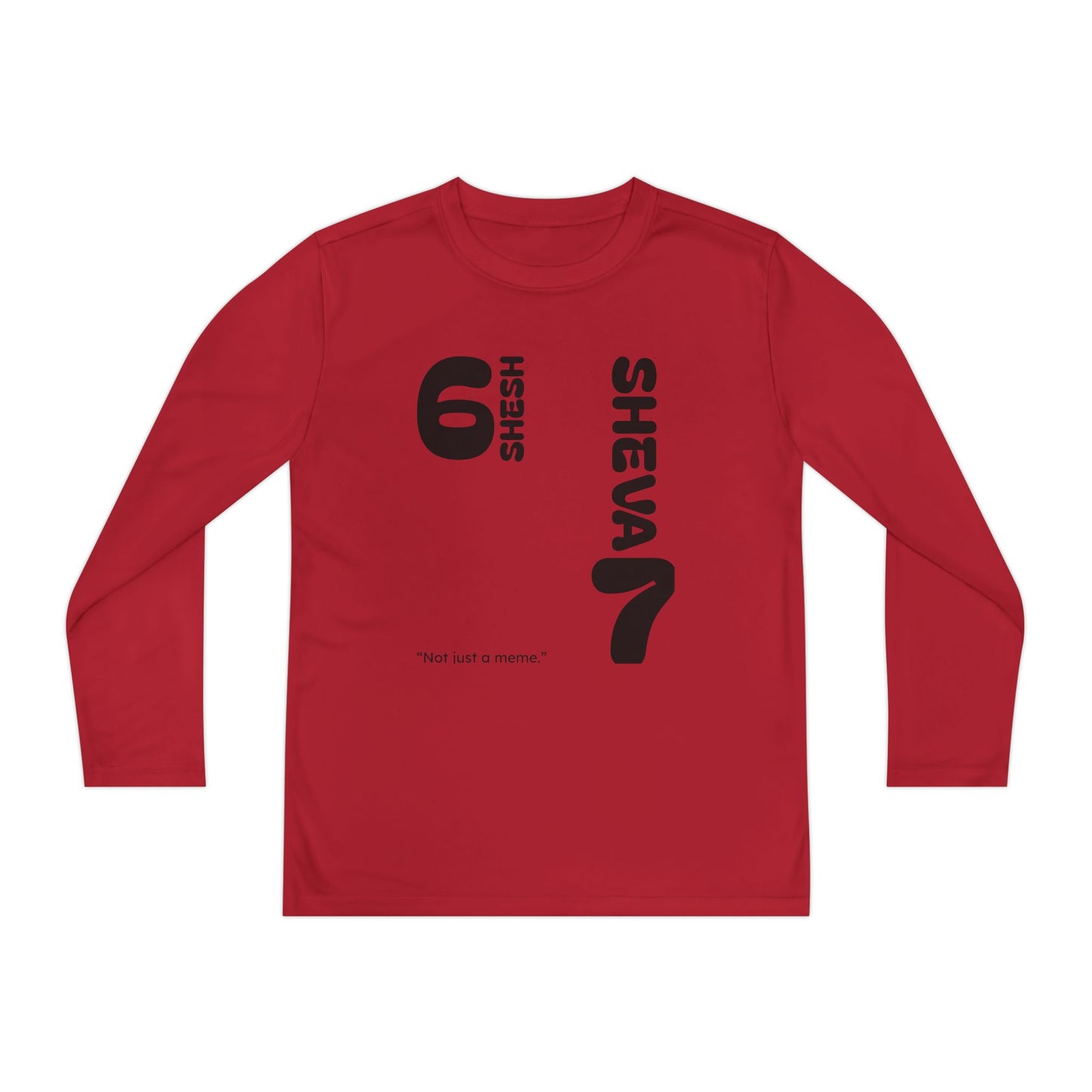 SHESH SHEVA Kids Long Sleeve – “Not Just a Meme” Edition