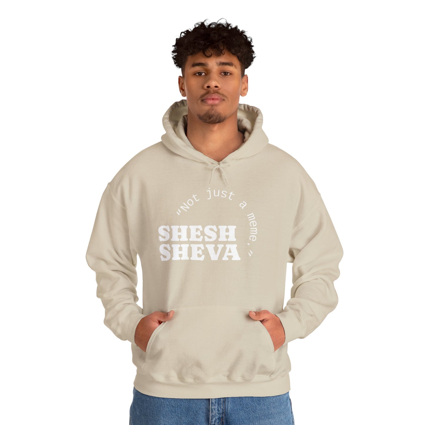 Shesh Sheva Hoodie - "Not Just a Meme" Graphic Sweatshirt