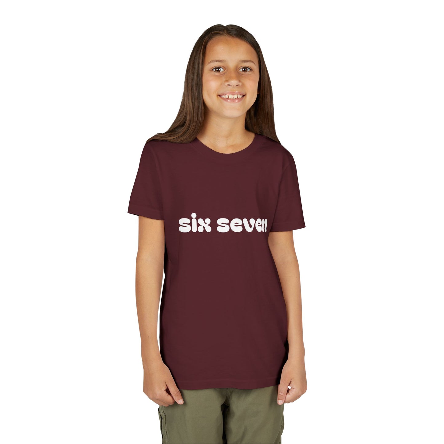 A - SIX SEVEN Kids Tee | Bold Streetwear Energy for Little Legends