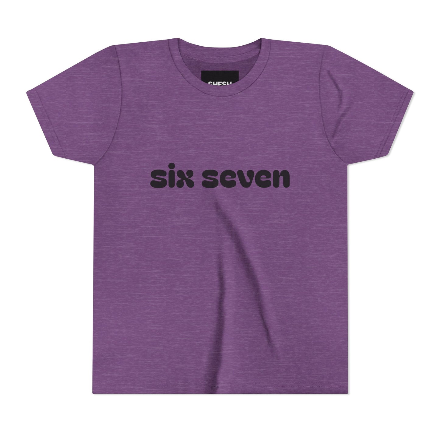 A - SIX SEVEN Kids Tee | Bold Streetwear Energy for Little Legends