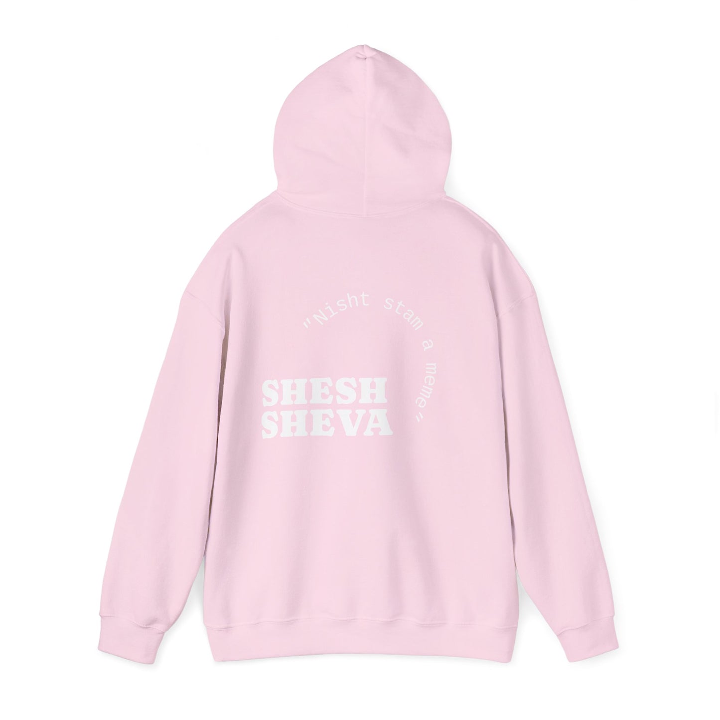 Shesh Sheva Hoodie - "Not Just a Meme" Graphic Sweatshirt