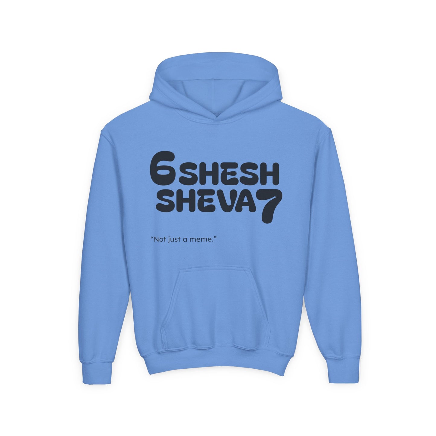 SHESH SHEVA Kids Hoodie – “Not Just a Meme”