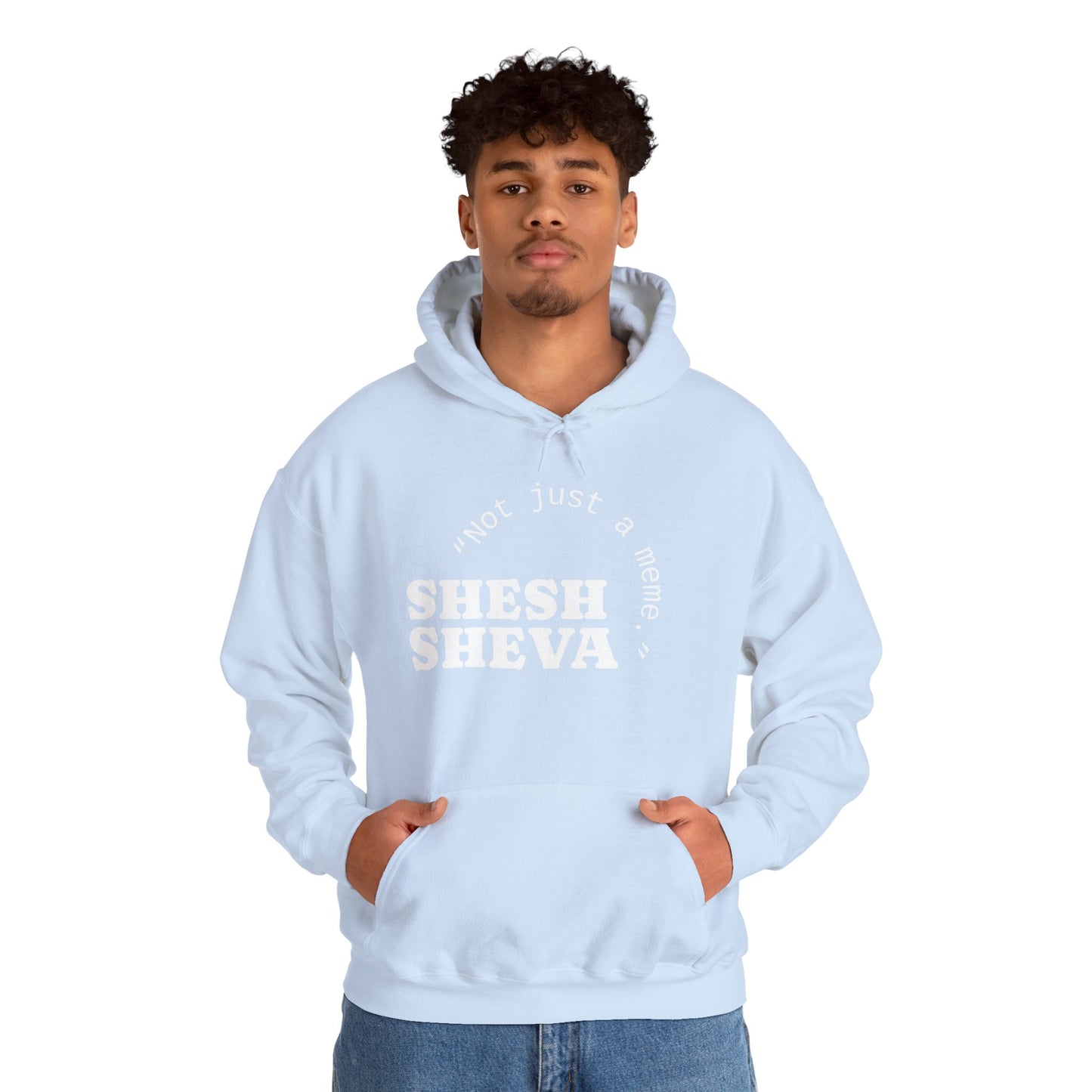 Shesh Sheva Hoodie - "Not Just a Meme" Graphic Sweatshirt