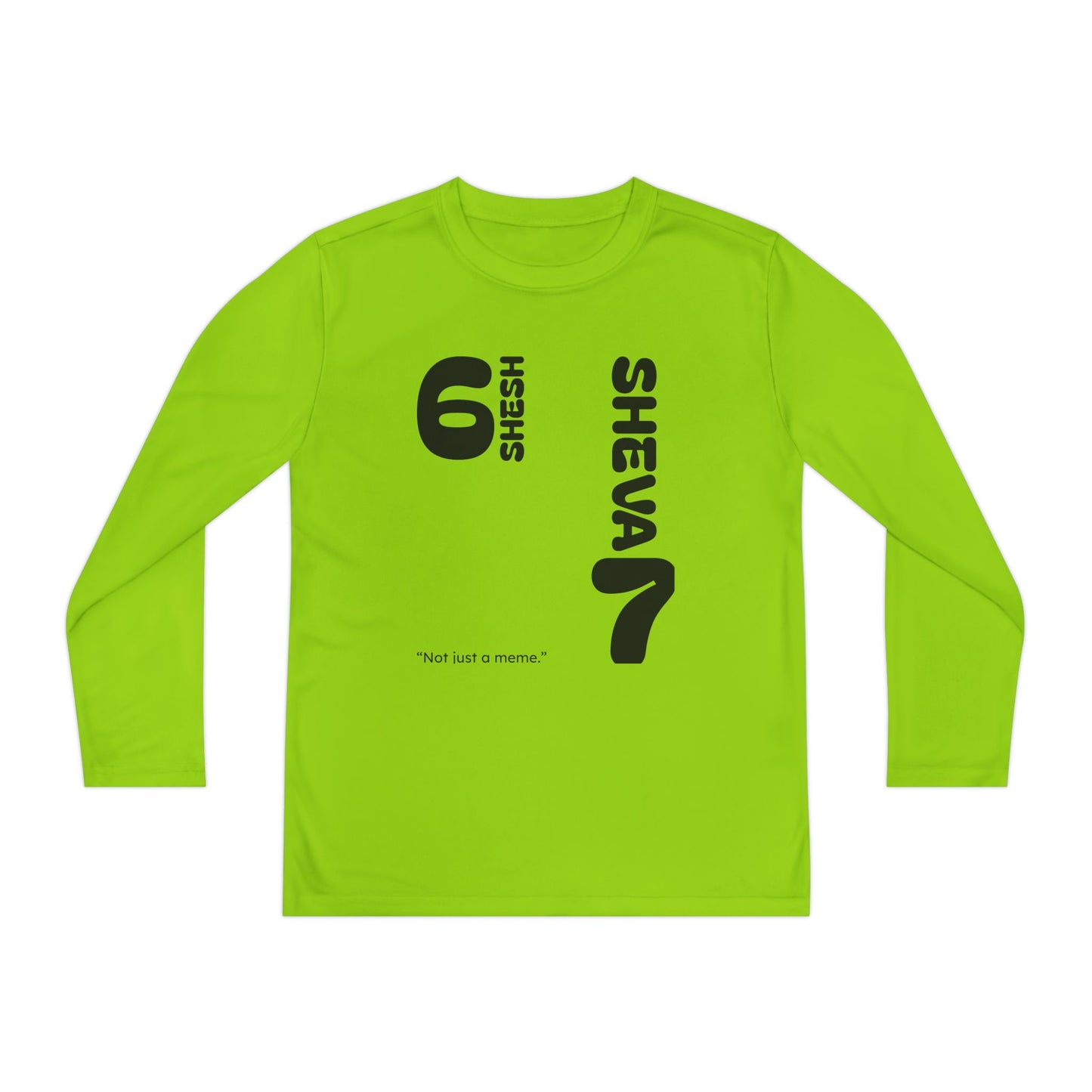 SHESH SHEVA Kids Long Sleeve – “Not Just a Meme” Edition
