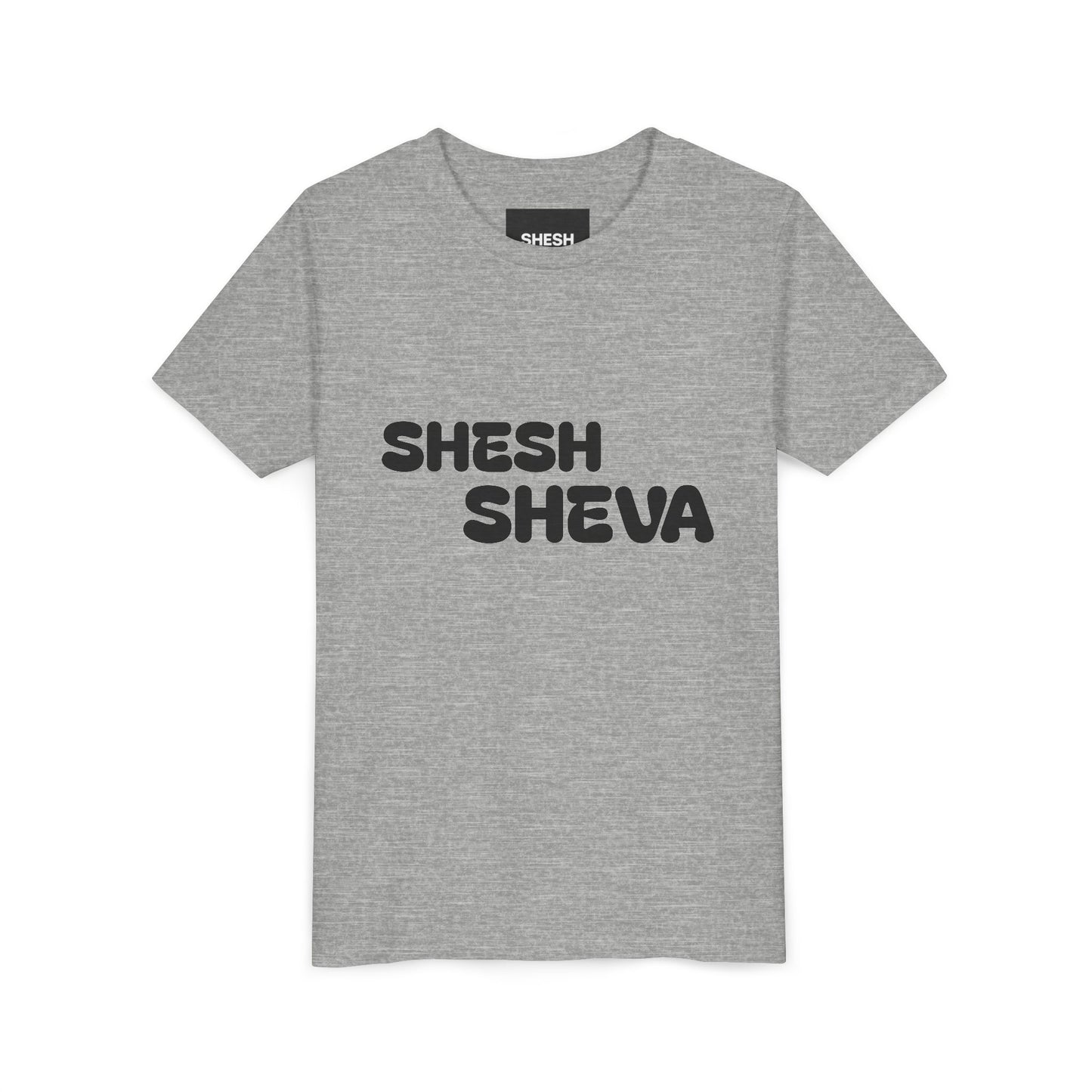 A - Shesh-Sheva™ Kids & Youth Tee | Bold English-Hebrew Streetwear Energy