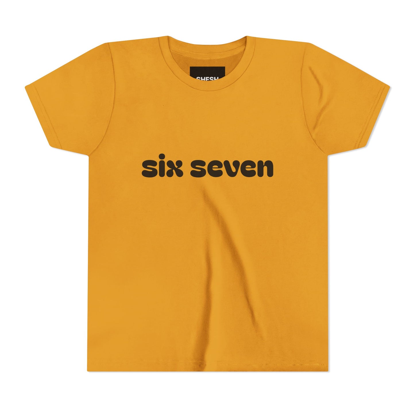 A - SIX SEVEN Kids Tee | Bold Streetwear Energy for Little Legends