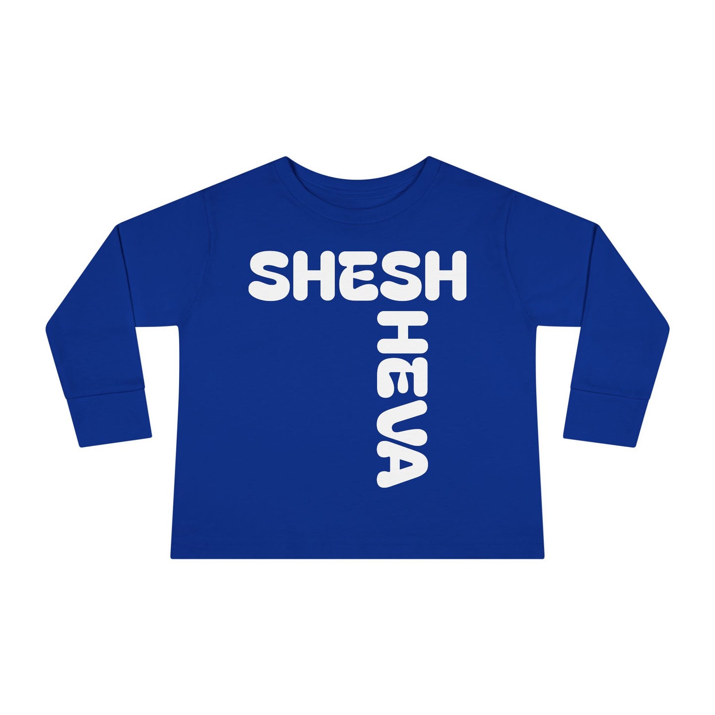 At - SHESH SHEVA™ Toddler Long Sleeve Tee | Bold Street-Fun Energy for Kids