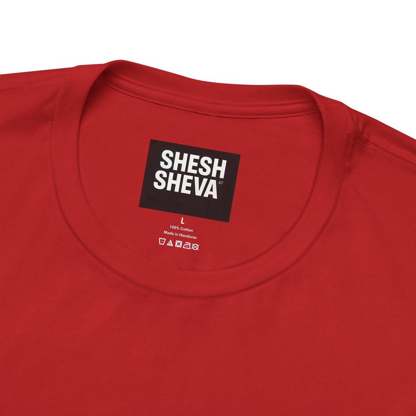 √4889 Rounded Graphic Tee — Shesh‑Sheva® Minimal Streetwear