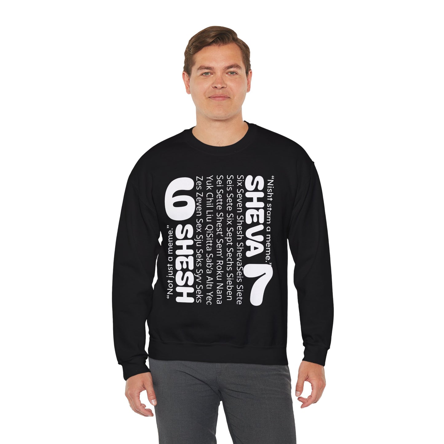 SHESH SHEVA “Global Vibe” Hoodie – The Six Seven Languages Drop