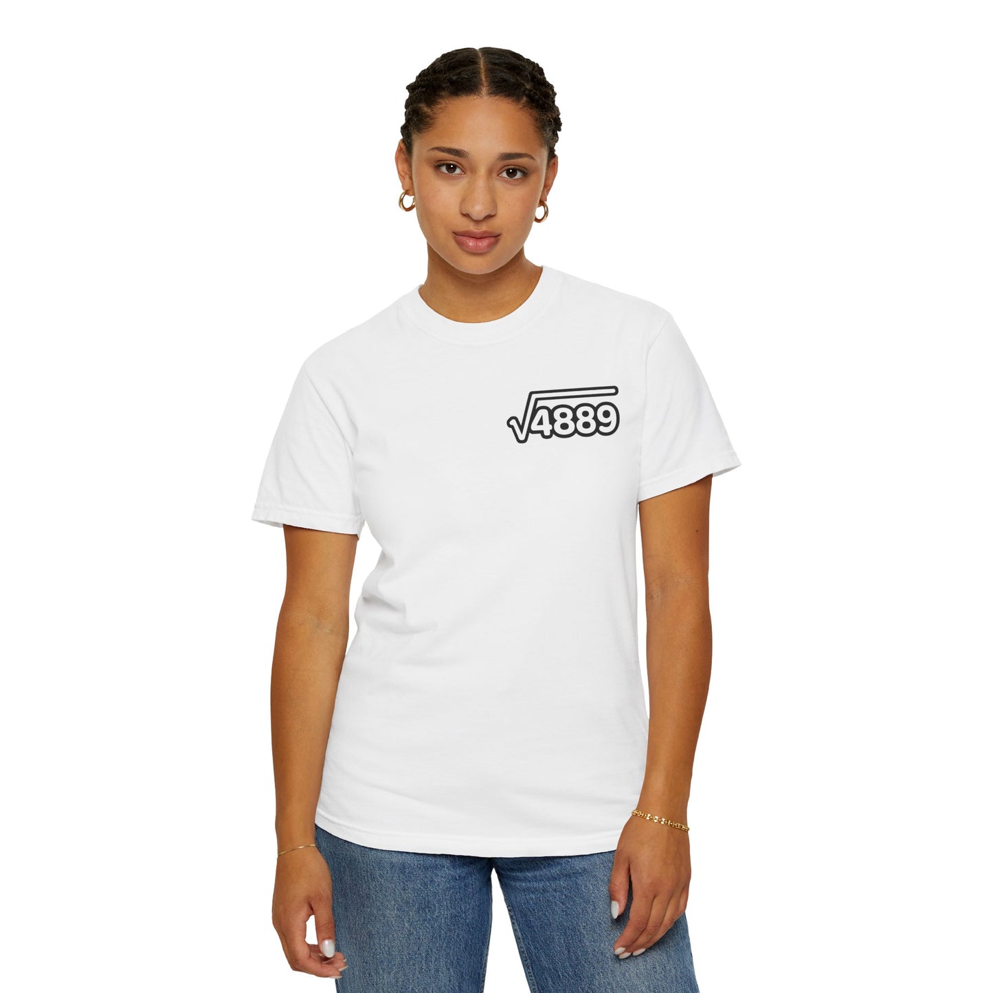 C - Streetwear Outline Tee — √4889 Double-Outline Graphic T-Shirt shesh sheve style