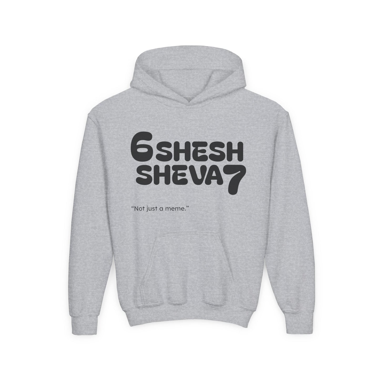 SHESH SHEVA Kids Hoodie – “Not Just a Meme”
