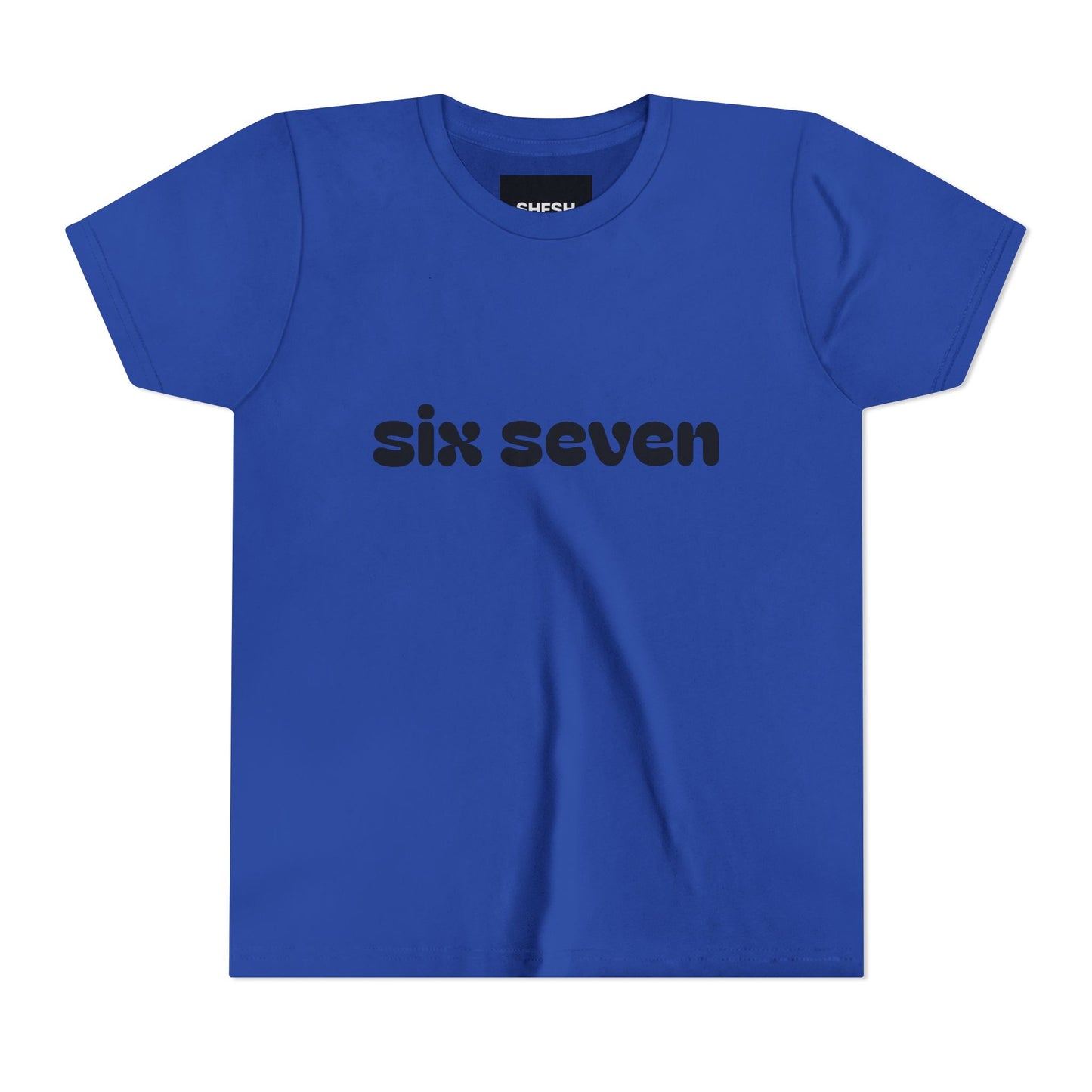 A - SIX SEVEN Kids Tee | Bold Streetwear Energy for Little Legends