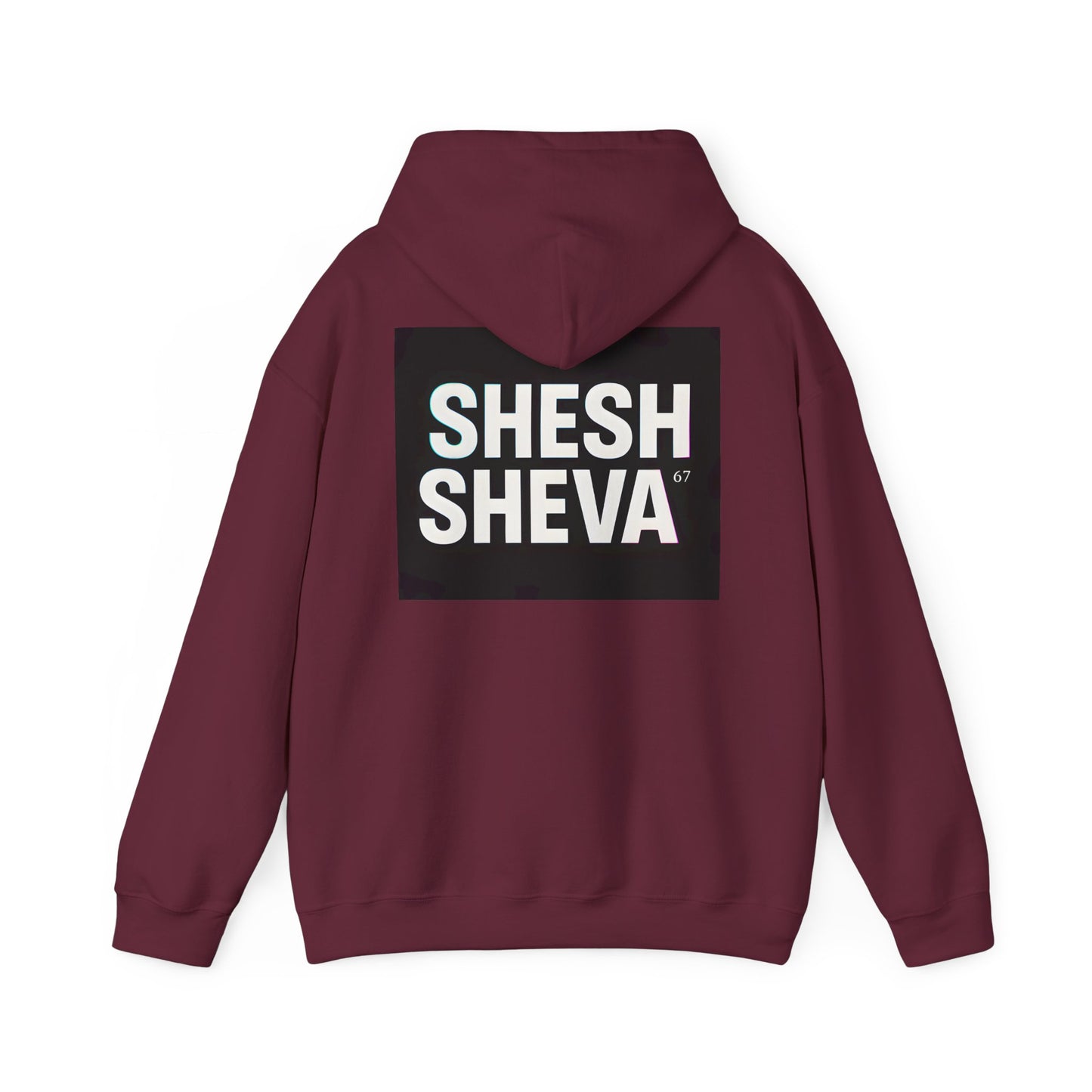 Hooded Sweatshirt - SHESH SHEVA Streetwear Collection | Israeli Originality & Global Meme Energy 67