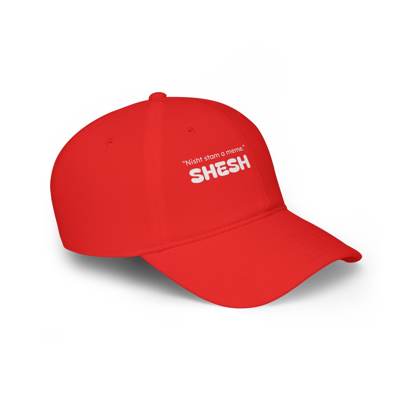 Baseball Cap - SHESH SHEVA Streetwear Brand -Global Meme Energy, Spiritual Balance ⚡