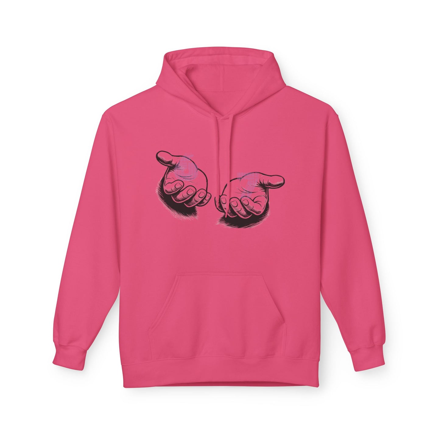 67 Hands Sketch Hoodie - Streetwear Graphic Hoodie