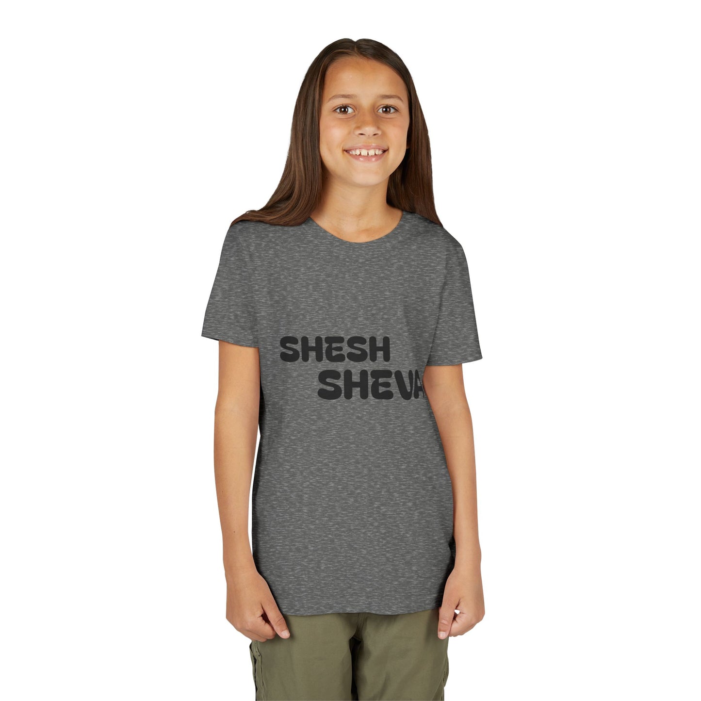 A - Shesh-Sheva™ Kids & Youth Tee | Bold English-Hebrew Streetwear Energy 67