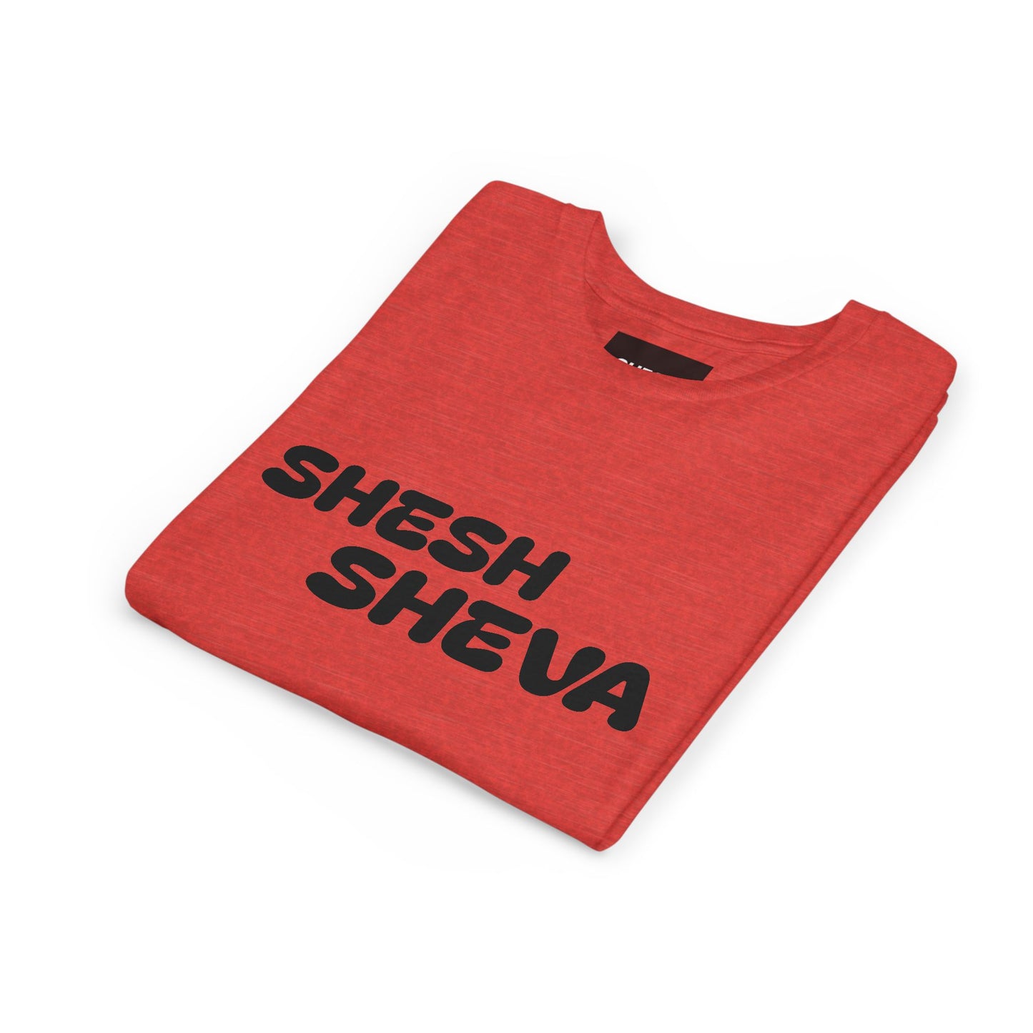 A - Shesh-Sheva™ Kids & Youth Tee | Bold English-Hebrew Streetwear Energy