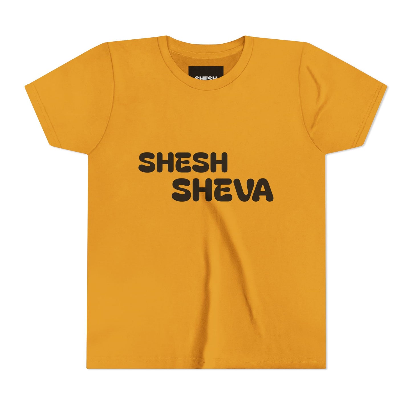 A - Shesh-Sheva™ Kids & Youth Tee | Bold English-Hebrew Streetwear Energy
