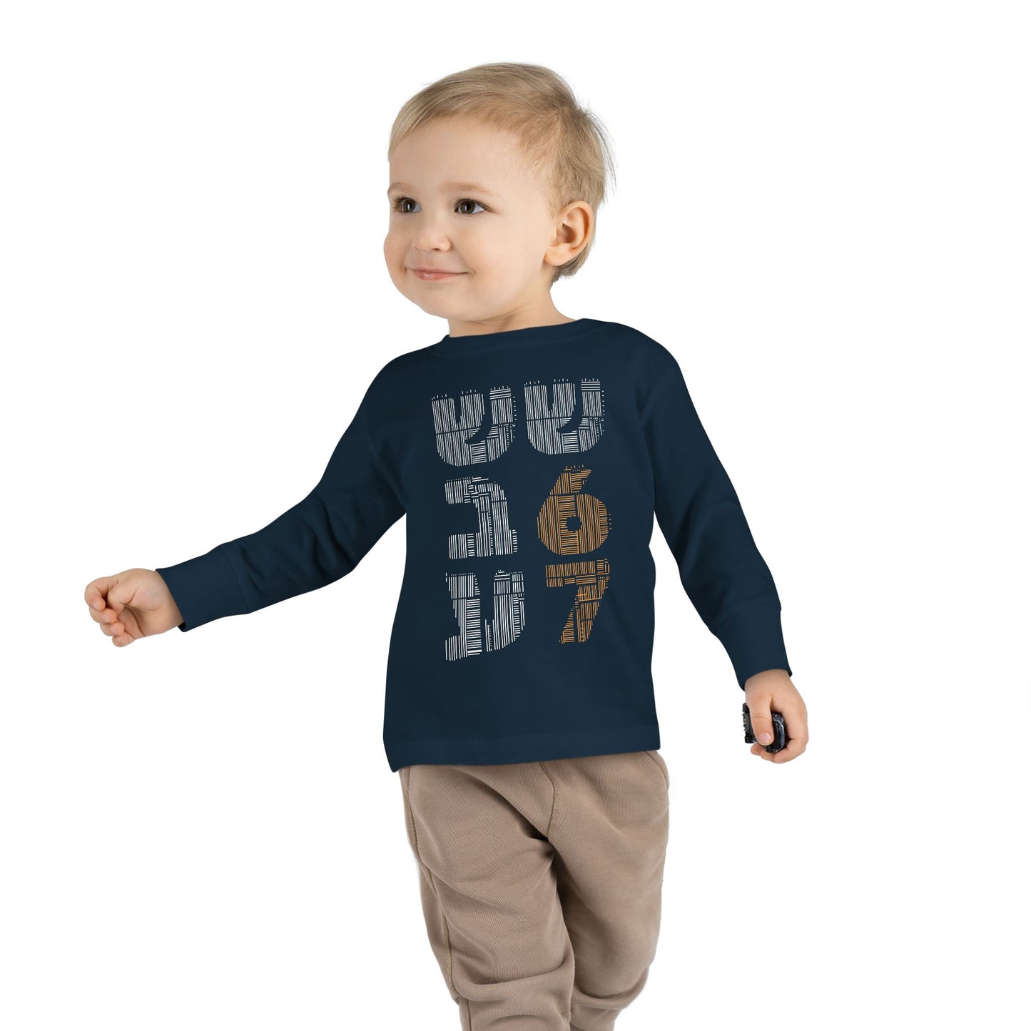 A - Toddler Long Sleeve Tee - 67 Street Vibes | SHESH-SHEVA