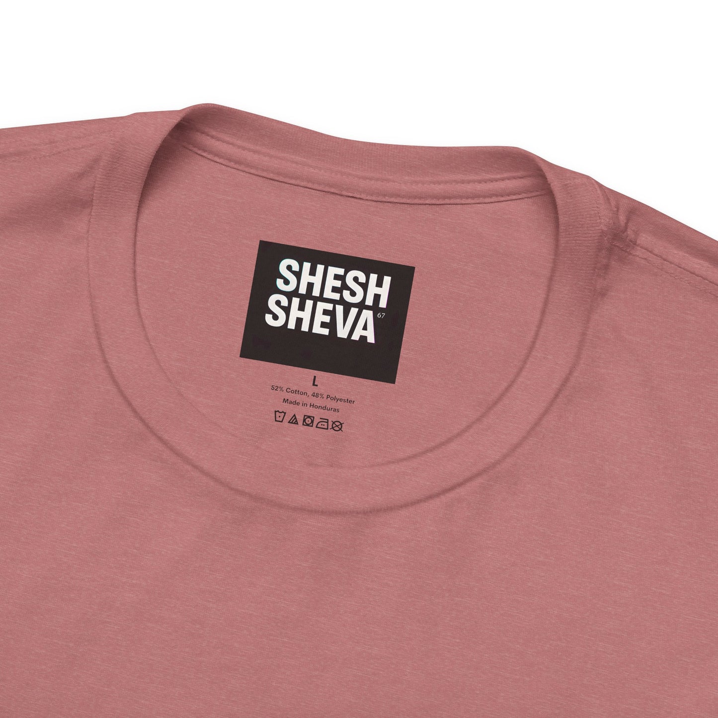 √4889 Rounded Graphic Tee — Shesh‑Sheva® Minimal Streetwear