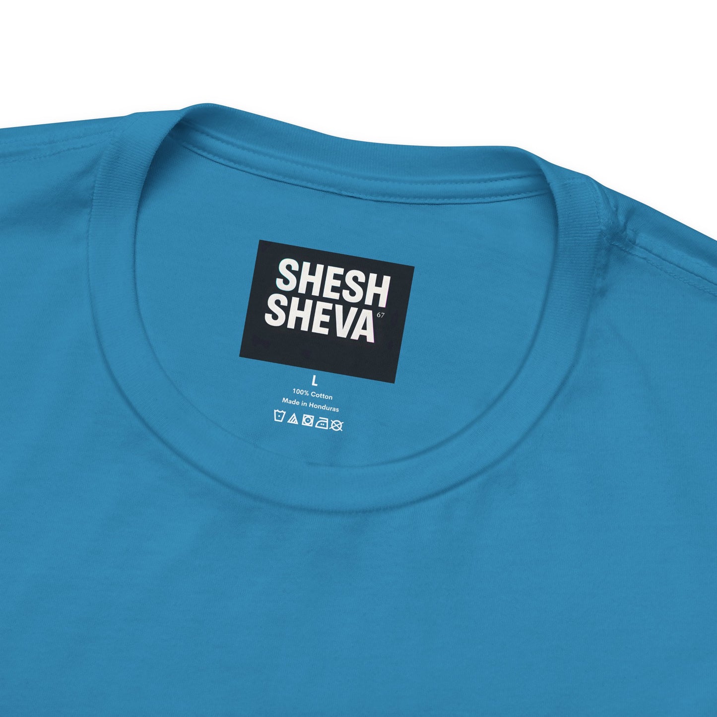√4889 Rounded Graphic Tee — Shesh‑Sheva® Minimal Streetwear