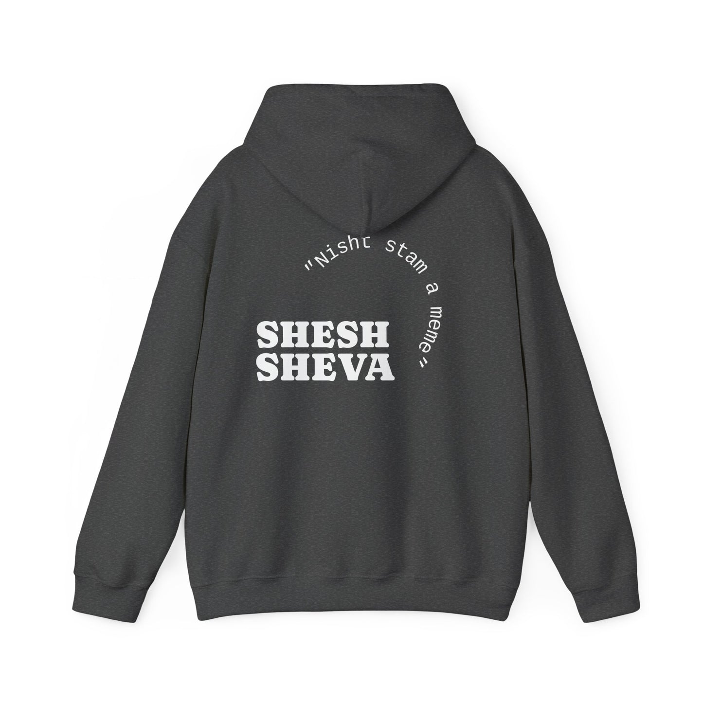 Shesh Sheva Hoodie - "Not Just a Meme" Graphic Sweatshirt