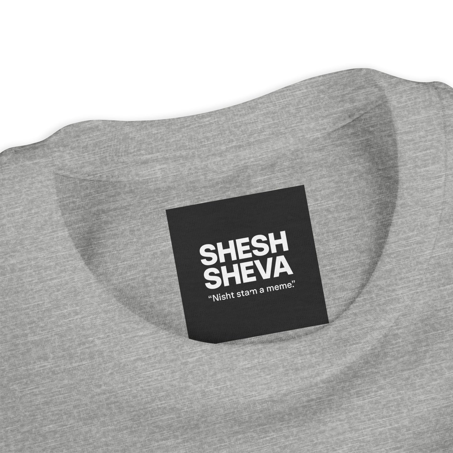 A - Shesh-Sheva™ Kids & Youth Tee | Bold English-Hebrew Streetwear Energy